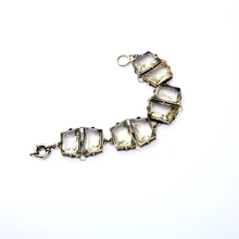 Цена Благородный античный золотой цвет коричневый браслет