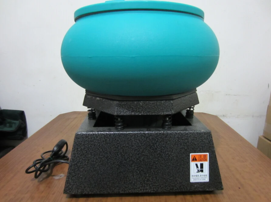 Medium Vibratory Tumbler jewelry Wet Polisher,ajade Cleaner.gold