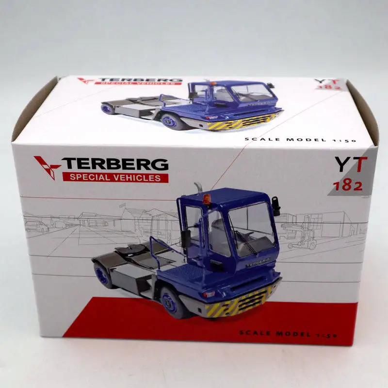 1:50 Terberg Special YT182 транспортные средства прицеп голова литые игрушки модели автомобилей Ограниченная серия Коллекция