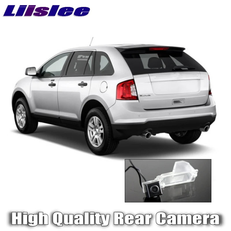 Liislee Car Camera For Ford Edge  Edge Sport  Edge Limited Ultra HD reversing camera automobile rearview   CCD with RCA