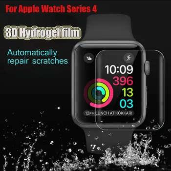 

Smartwatch screen protector For Apple Watch Hydrogel Film Transparent Screen Protection Film For Apple Watch Series 4 44mm