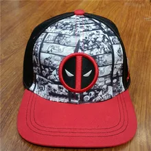 Новая Кепка Дэдпул в стиле хип-хоп, шапка из хлопка, Высококачественная шапка с вышивкой в стиле астромира, Базовая Кепка с шариком, унисекс, шапка Трэвиса