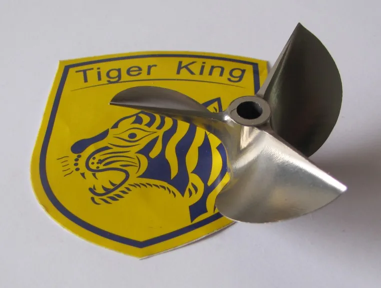 Бесплатная Доставка Тигр Король CNC Обратный Пропеллер для RC Гоночный O яхты/RC
