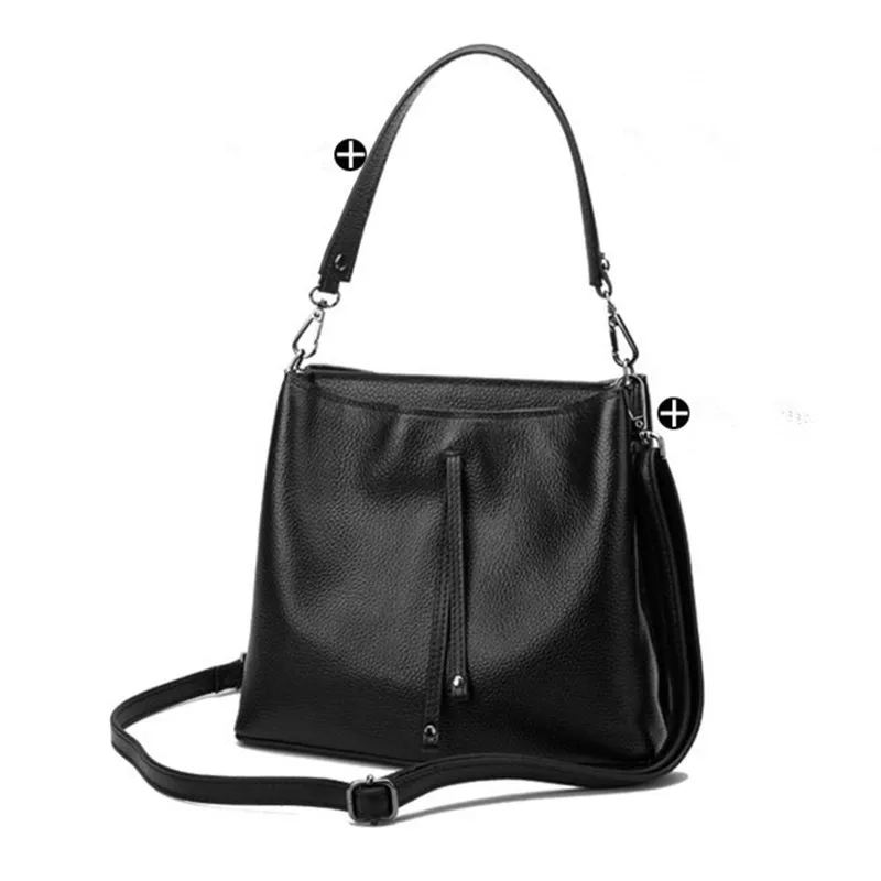 Luxury Brand Women Bags Genuine Leather Women's Handbags Soft Cow