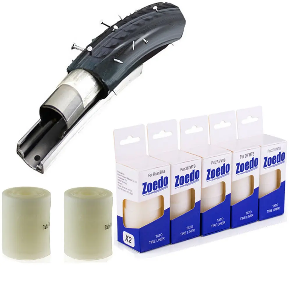 2Pcs/Set Bicycle Tire Liner MTB 26" 27.5" 29" Road 700C Inner Tuber