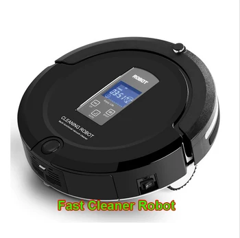 

Free Shipping to Russia,4 In 1 Multifunction Robot Vacuum Cleaner wireless with two way virtual blocker,LCD,UV Lamp,self charge