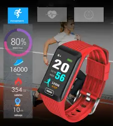 BINSSAW Лидер продаж k1 трекер активности для мужчин спортивные модные умные часы hr вызов памяти умный браслет в режиме реального времени для