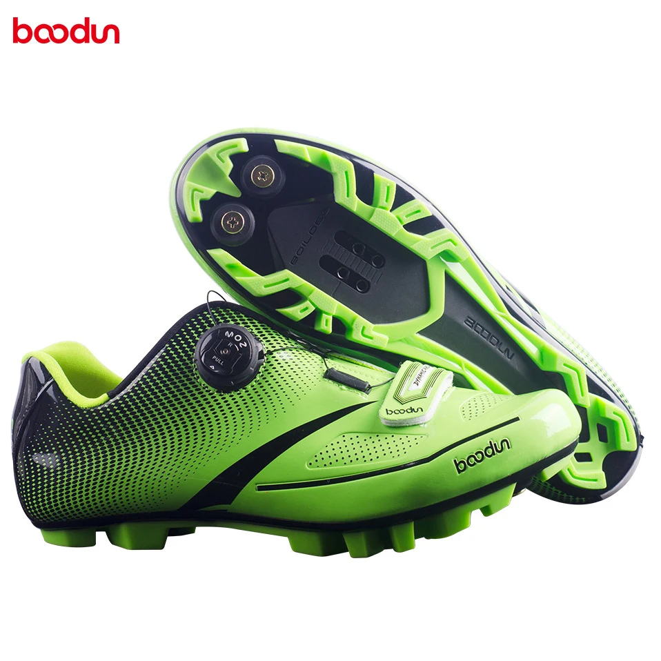 

BOODUN Cycling Shoes Ultralight Bike Shoes Carbon Fiber Sole Reflective With Cover Mountain Road MTB Breathable Bicycle Shoes