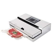 ITOP Электрический полукоммерческий вакуумный упаковщик упаковочная машина пищевая упаковочная машина для вакуумной упаковки морской рыбы вакуумный упаковщик 110 В/220 В