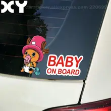 Baby on Board Janela Do Carro Engraçado Bonito Dos Desenhos Animados Adesivos Decalques 7.6