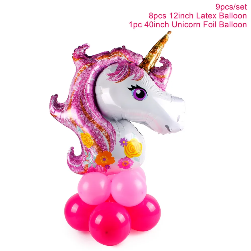 QIFU Unicorn Party Decor Birthday Unicorn Theme Foil Balloons Paper Hat Napkins Plate Table Cloth Kids Happy Birthday Gifts QIFU Unicorn Party Decor Birthday Unicorn Theme Foil Balloons Paper Hat Napkins Plate Table Cloth Kids Happy Birthday Gifts