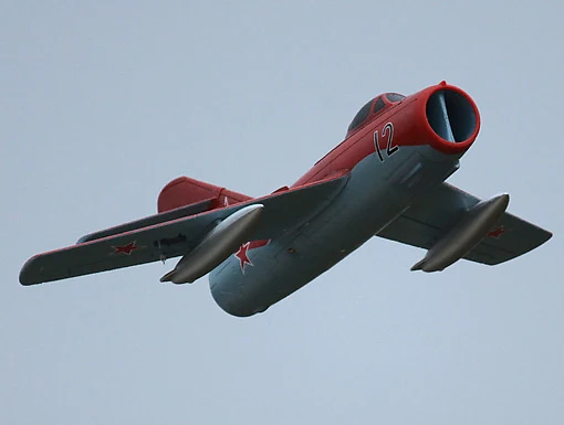 mig rc plane