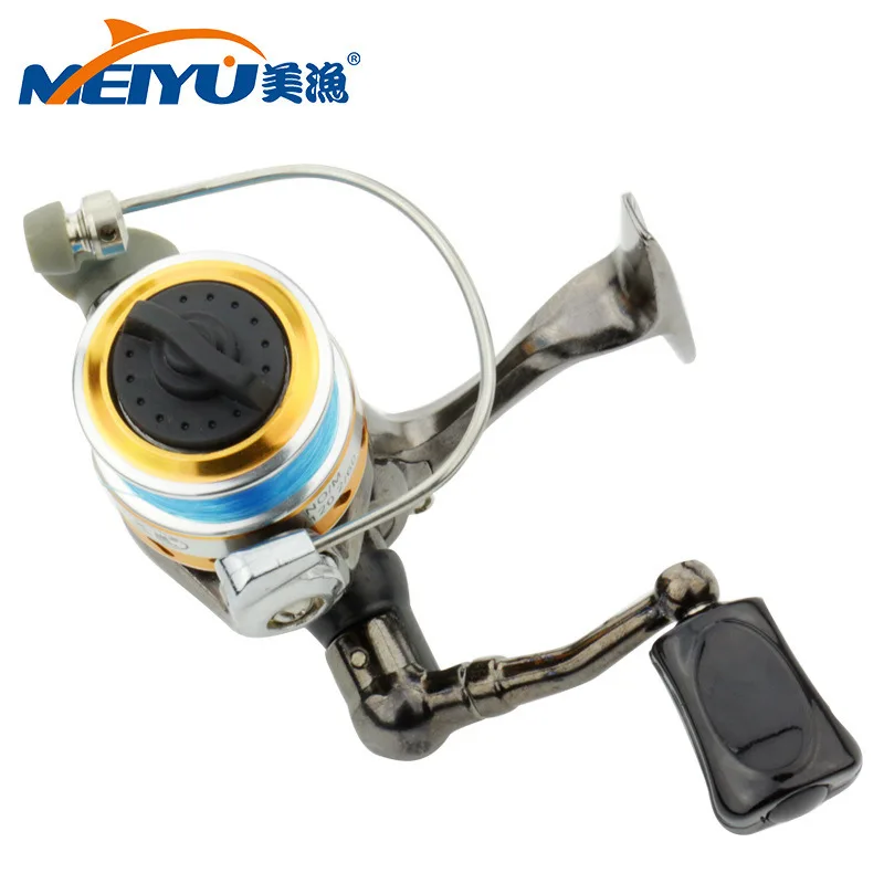 2019 Топ Мода Daiwa Molinete Ryobi Meiyu Мини 100 металлическое спиннинговое колесо маленькая
