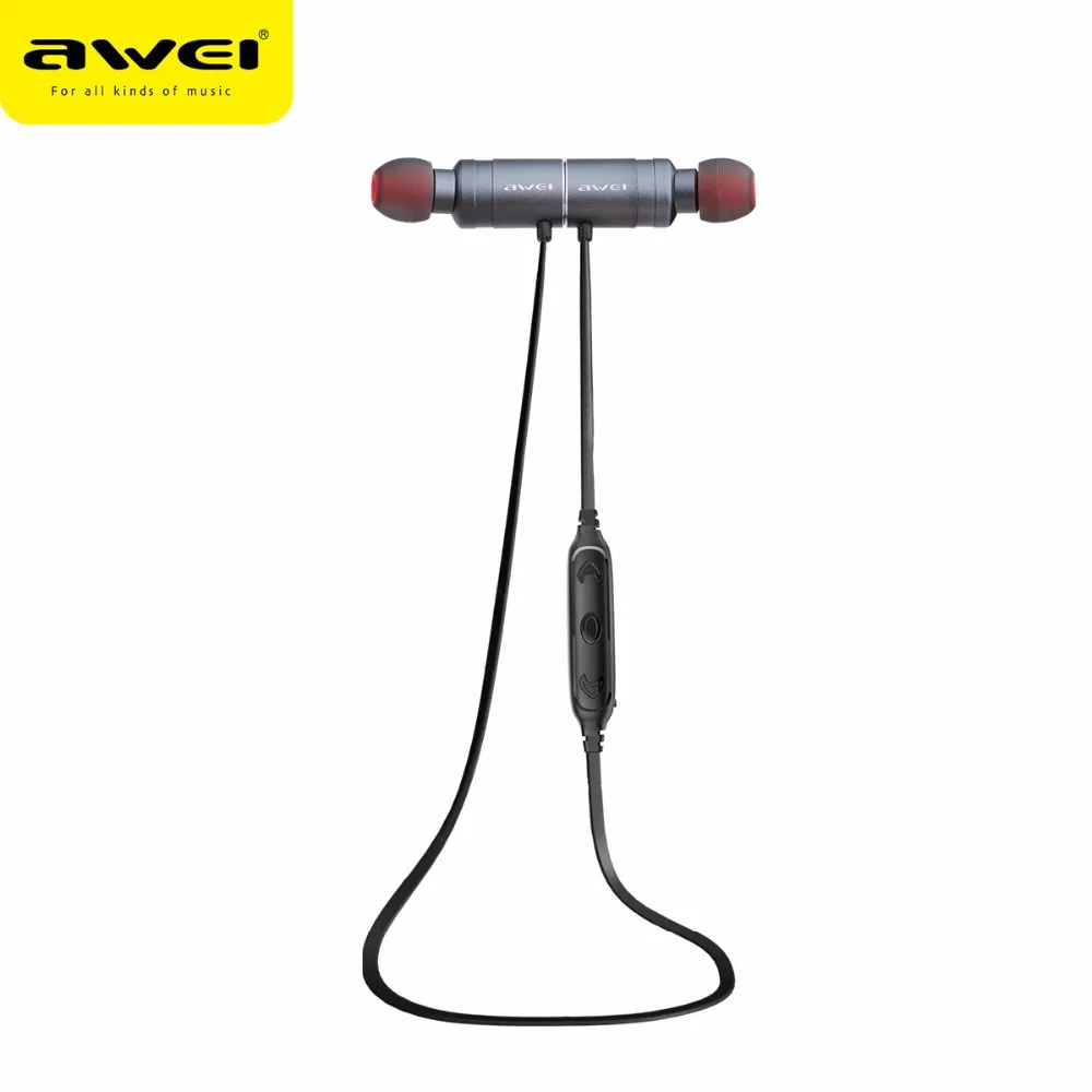 

Awei AK8 Bluetooth 4.1 Sports Earphone Built in Mic Waterproof Magnetic Wireless Earphone