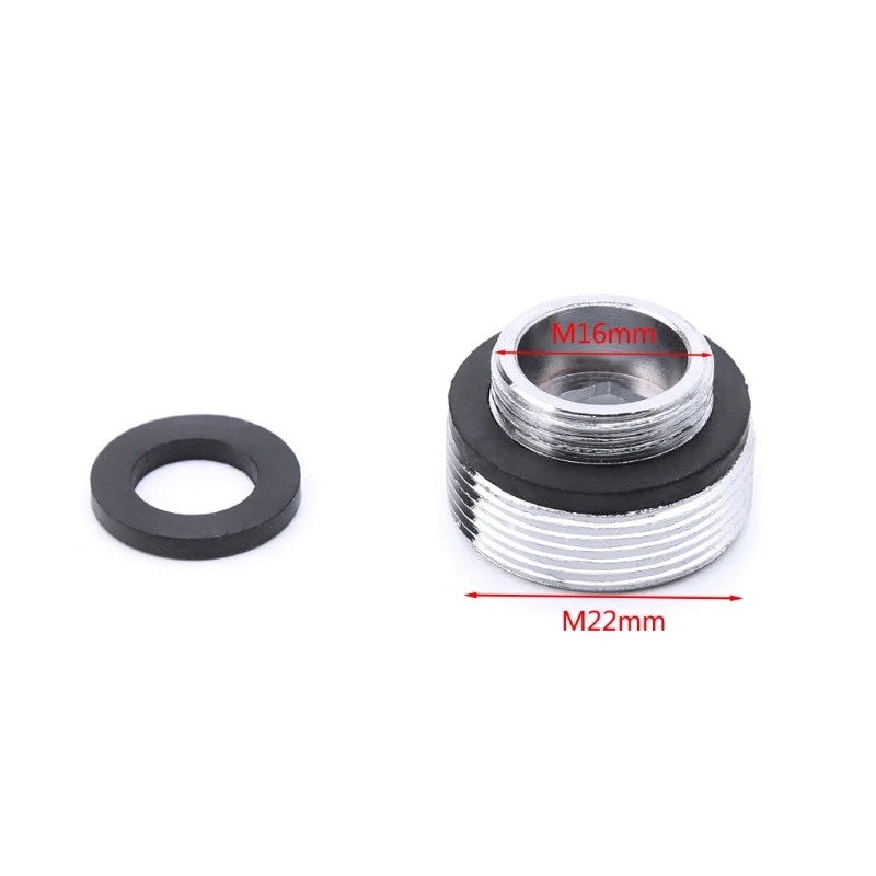 

Solid Metal Adaptor Outside Thread Water Saving Kitchen Faucet Tap Aerator Connector J6PD