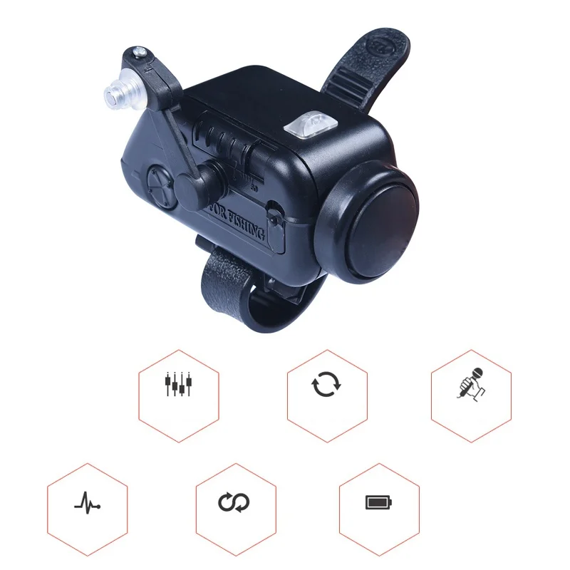 

2019 New High Sensitive Fish Bite Alarm Adjustable Volume Fishing Rod Signal Device Bait Alertor