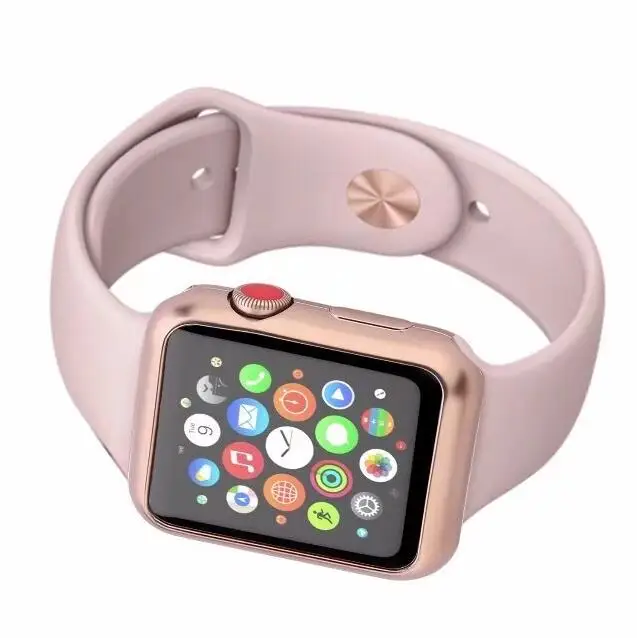 Серия 1 и 2 и 3 мягкий силиконовый бампер для Apple Watch Case 38 мм 42 мм модный защитный чехол из ТПУ для iWatch идеальный бампер