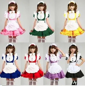 

Anime Inu x Boku SS Shirakiin Ririchiyo and Roromiya Karuta Cosplay Costume S-XL Dress NEW
