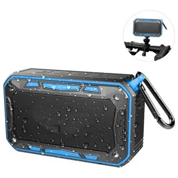 

AAAE Bluetooth Speakers with Bike Mount IP67 Waterproof Outdoor Speaker TWS Pairing Function Louder Volume 6W Enhanced Bass