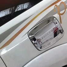 Exterior Car Accessories ABS Chrome Gas Tank Cover Cap For Mitsubishi Pajero Sport 2014