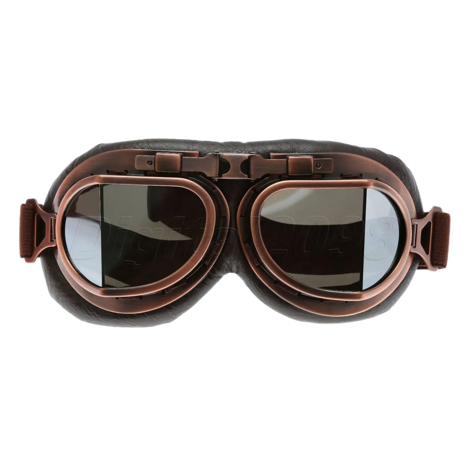 Yetaha Wwii Raf Vintage Motorcycle Goggles Harley