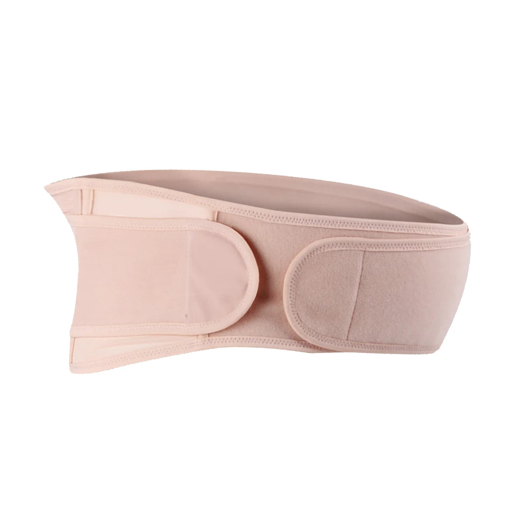 Пояс для беременных послеродовый корсет для живота полос поддержка пренатального ухода бандаж для занятий спортом пояс для беременных женщин - Цвет: Beige