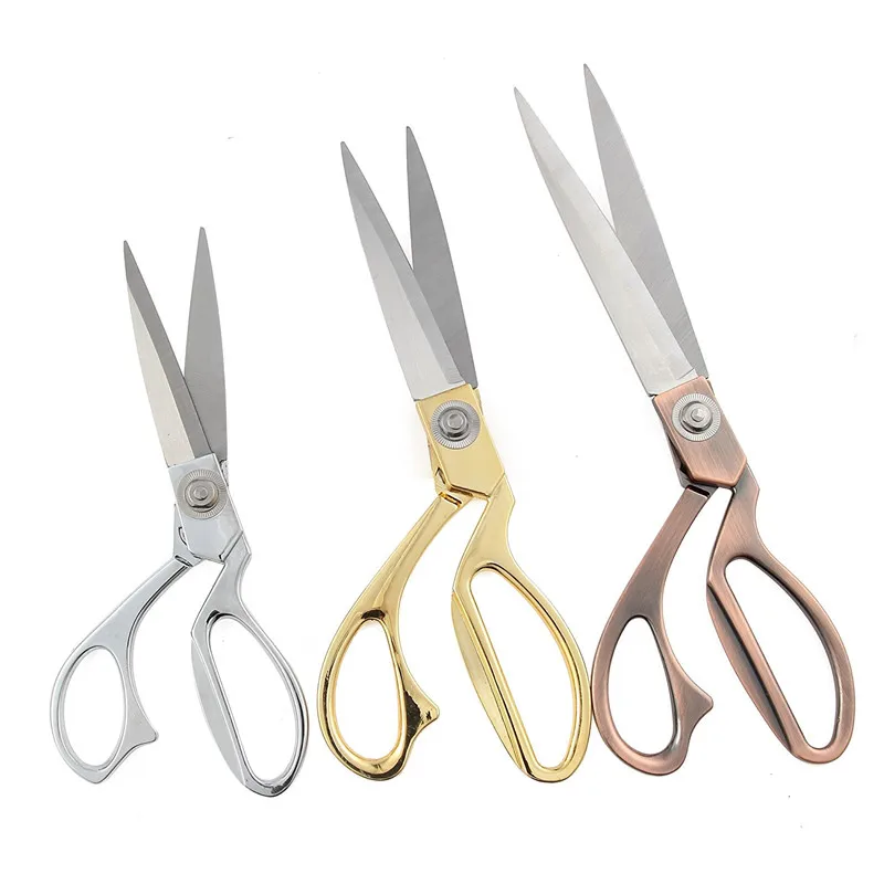 Buy Professional gold Stainless Sewing Scissors Shears