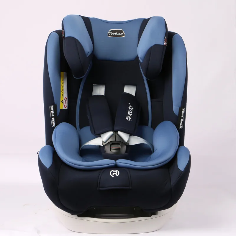 Мультяшное детское автомобильное кресло безопасности ISOfix защелка соединение пятиточечный жгут детское автомобильное безопасное сиденье трансформер автомобильное сиденье 0~ 12