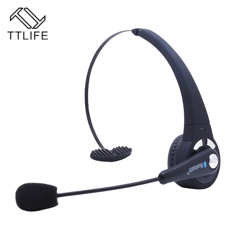 2017 TTLIFE Portable Over the Head Wireless Bluetooth Headset Headphones bussiness Stereo earphone With Mic for