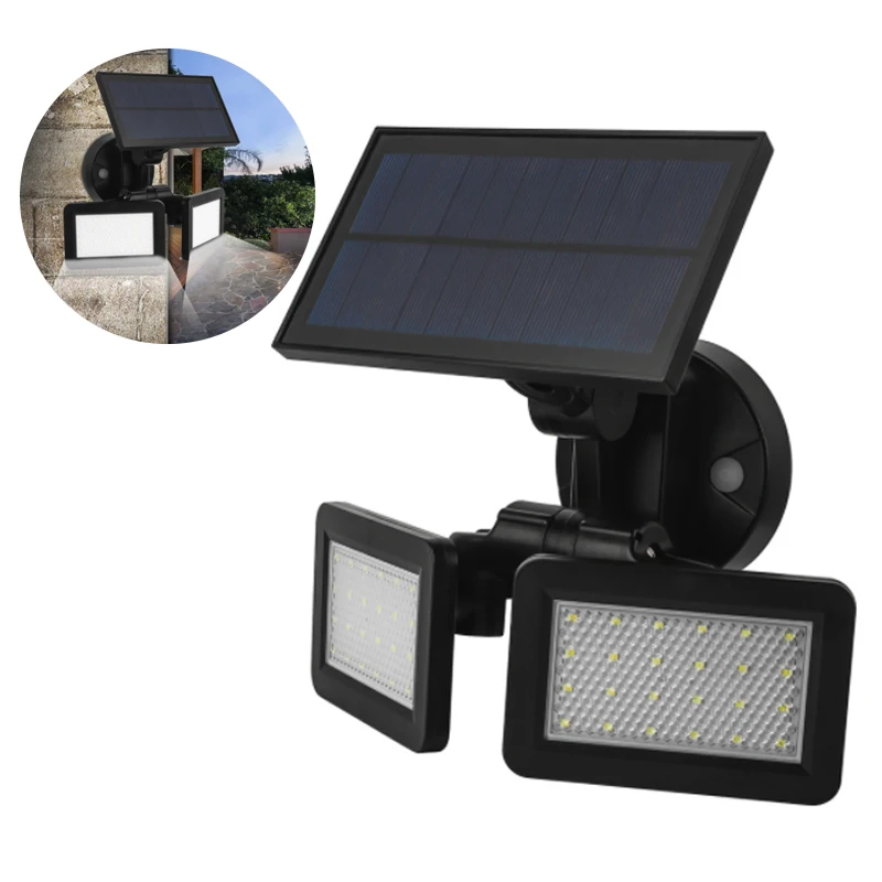 Lâmpadas de Indução de Microondas Parede de Luz Brilho à Prova Água para o Caminho do Jardim Luz de Parede de Alto Nova Energia Solar Radar d' 48led 8 Nova Energia Solar Lâmpadas de Indução de