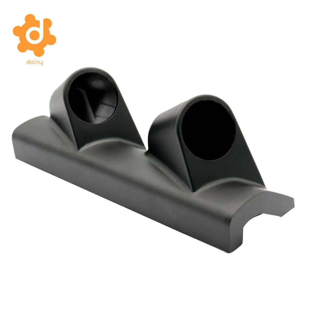 Car 52mm Double Hole Right Side Pillar Gauge Meter Mount Holder