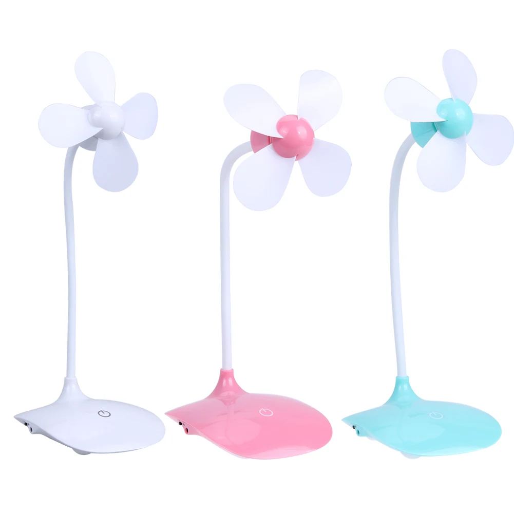 New Portable Mini Adjustment Touch Control Desktop Rechargeable Fan font b USB b font font b