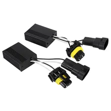 2 шт. 9005 9006 HB3 HB4 Автомобильные светодиодные фары Противотуманные огни ошибок предупреждающий компенсатор конденсатор нагрузочный резистор Canbus декодеры D15