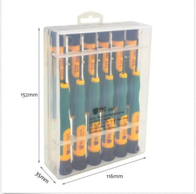 

BEST 12 in 1 Precision Multi-purpose Phone PC Screwdriver Set Repair Kit Tool