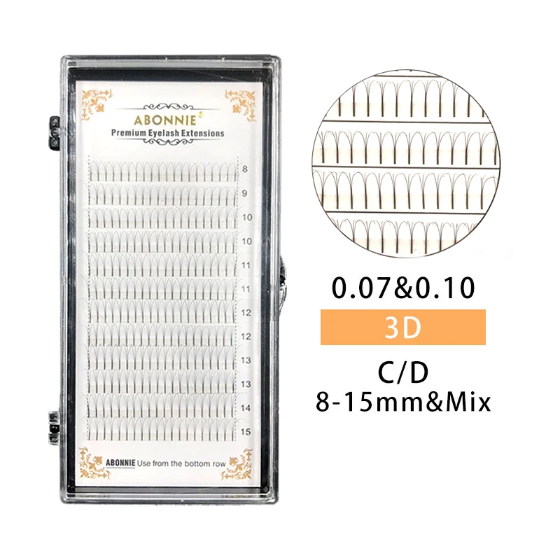 

New Premade Fan3 D 0.07/0.10 Mink Eyelashes Super Soft Eyelashes Lashes Extension Eyelash Black Eyelash Extension Volume Lashes