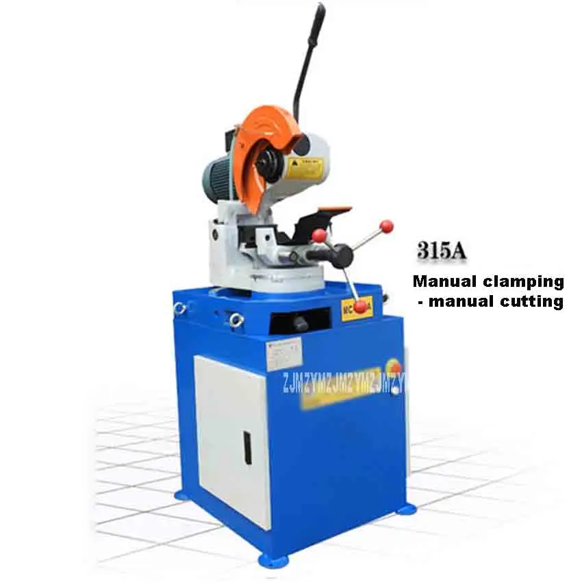 New MC 315A Manual Pipe Cutting Machine Metal Tube Circular Sawing