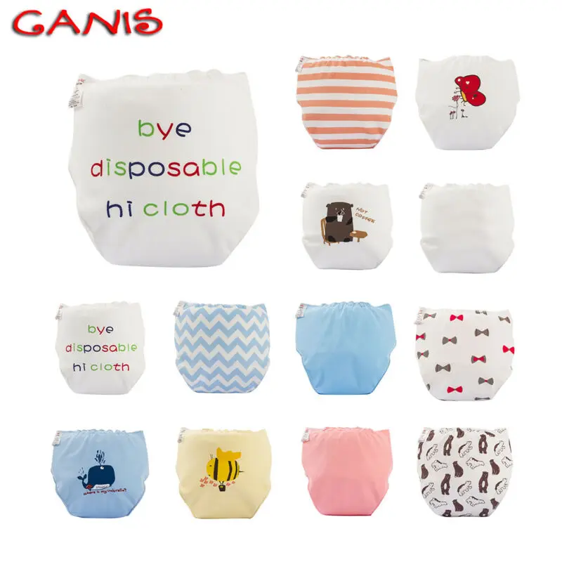 

Baby Adjustable Washable Reusable Cloth Diaper Pocket Nappy Cover Wrap New 2019 New Cloth Diapers Available 0-12M baby