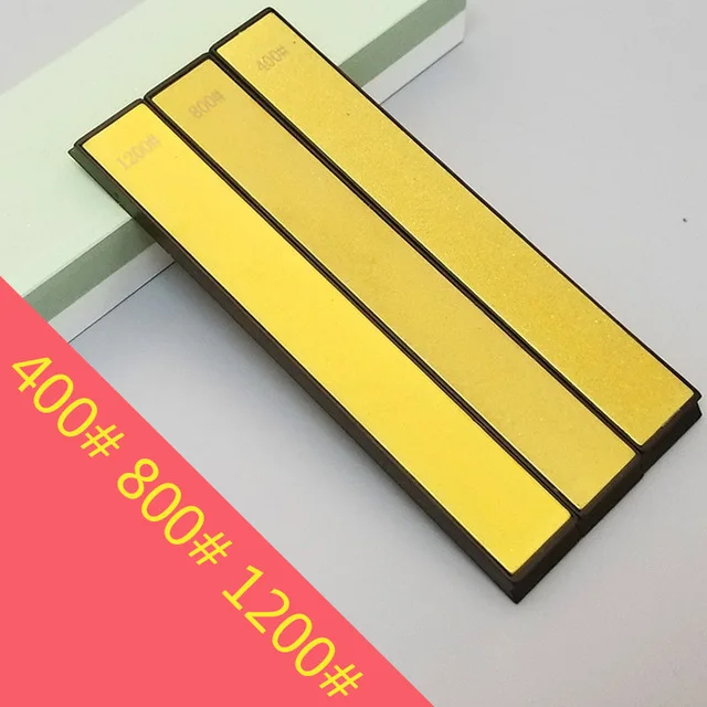 RSCHEF 120-1200 зернистость золотой бриллиант точильный камень точилка для ножей кухонные инструменты шлифовальный камень - Цвет: 400 800 1000