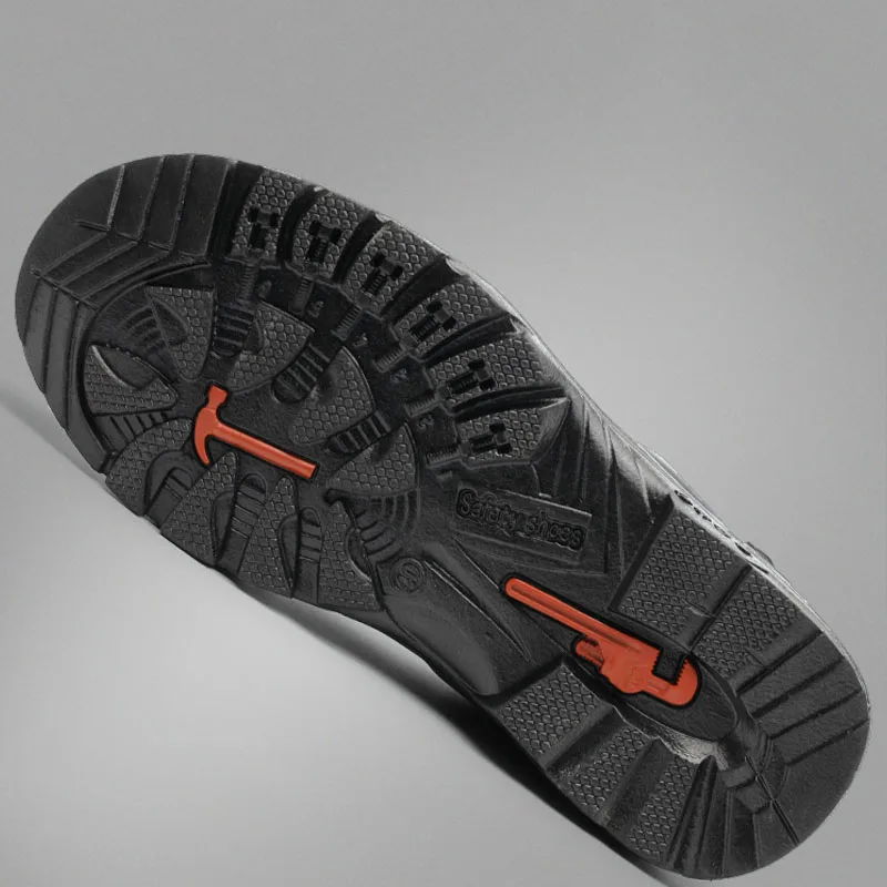 Летняя защитная обувь с защитой от проколов, удобная дышащая защитная обувь дышащая сандалии