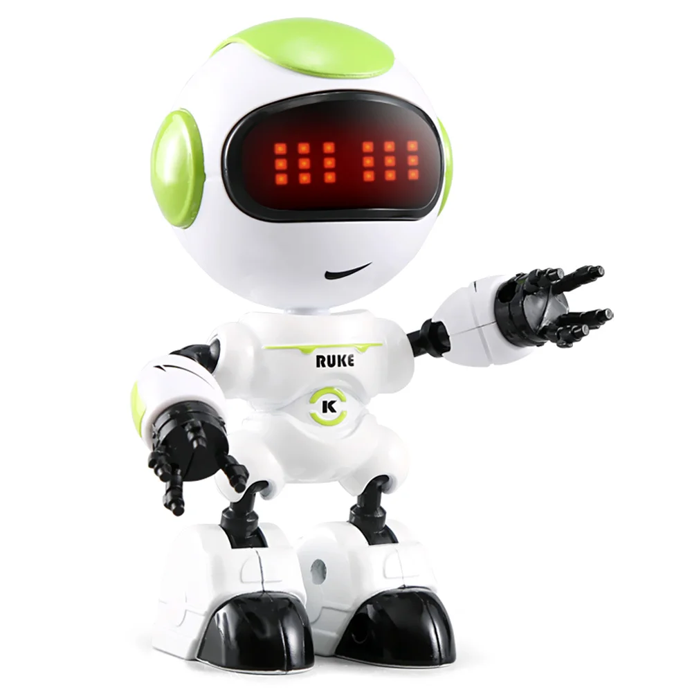 Mini Smart  RC Robot Voiced Robot Touch Sensing LED Eyes Body Gesture Model Power Saving Robots Toys