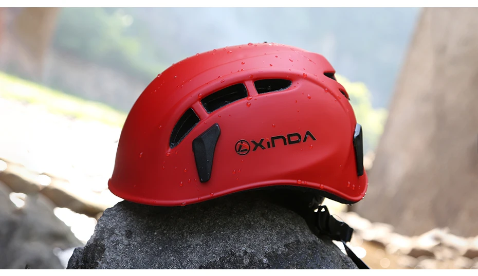 Escalada ao ar Equipamentos de Resgate de Montanha Montanha para Expandir Capacete de Segurança Xinda Livre Downhill Capacete Espeleologia para Expandir Espeleologia Trabalho Capacete 7 Esporte e Lazer