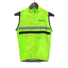 Racmmer Windstopper без рукавов Велоспорт куртка MTB Костюмы Велосипедный Спорт жилет ветрозащитный Майо Ciclismo велосипед одежды# wx-06