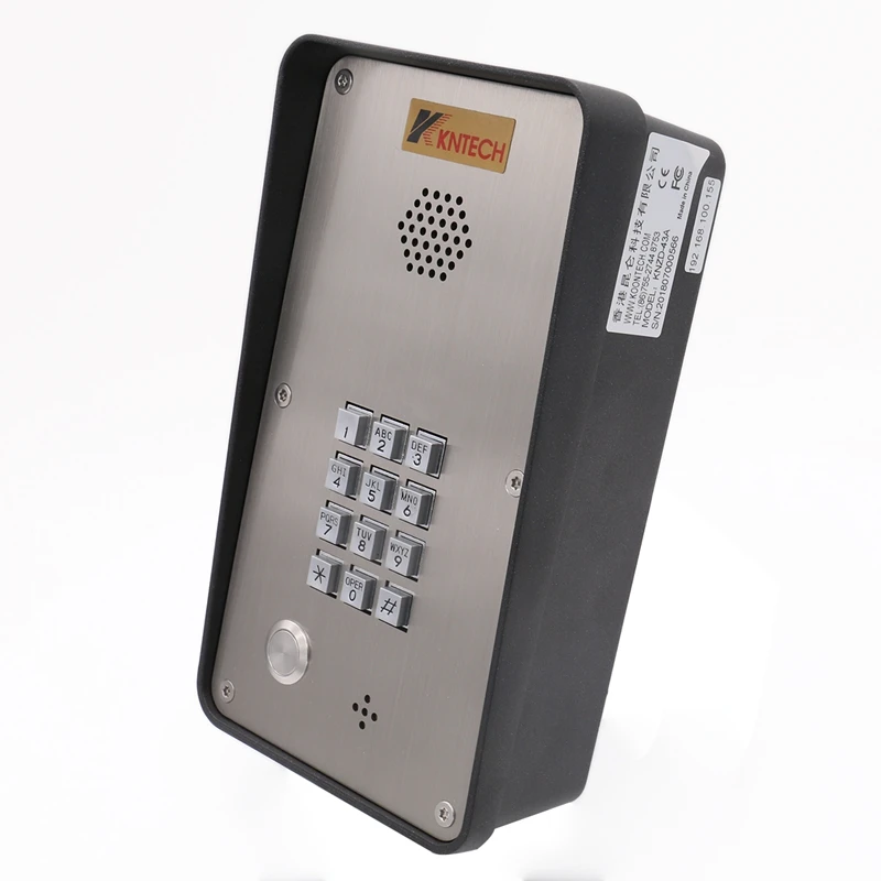 Ip-интерком телефон двери аудио дверной телефон KNZD-43