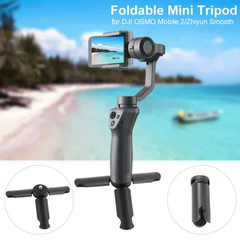 

Foldable Mini Tripod for Handheld Gimbal Stabilizer Tripod Stand For DJI OSMO Mobile 2/Zhiyun Smooth Gimbal Accessories Base