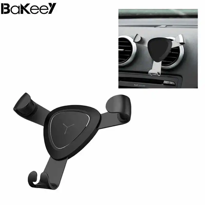 

Gravity Car Phone Holder ROCK Universal Smartphone Grip Air Vent Mount Mobile Phone Holder Stand For Car
