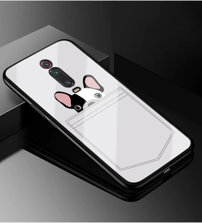 Для Xiaomi mi 9 T чехол mi 9 T Pro PC Пластиковый стеклянный чехол для телефона черный ТПУ бампер чехол для Xiaomi mi 9 T Pro mi 9 T mi 9 T Pro 6,39 чехол - Цвет: 09