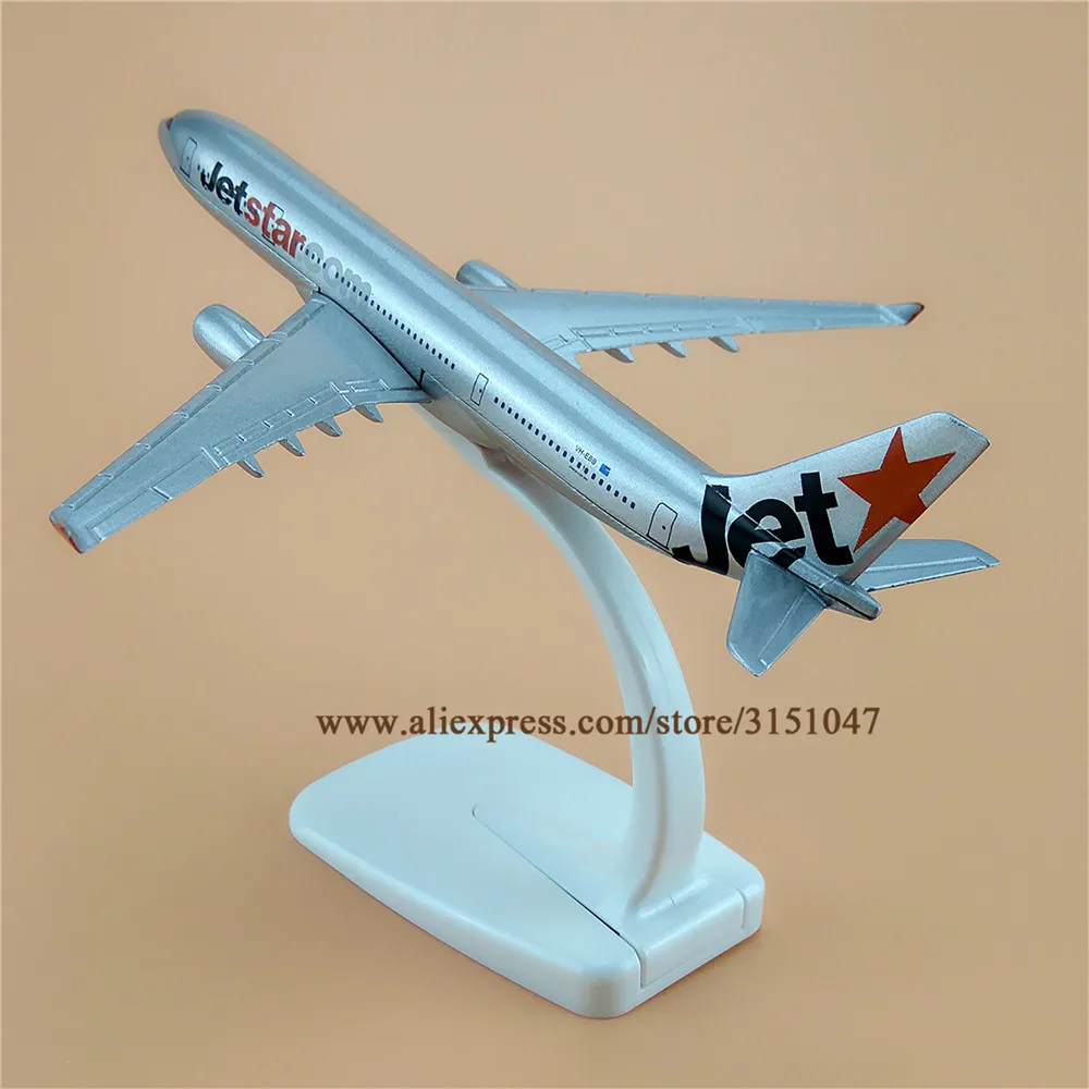 

Air JET JETSTAR A330 Airbus 330 Airlines Airplane Model JET Airways Alloy Metal Model Plane Diecast Aircraft 16cm Gift