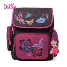 Delune schultasche kinder schule rucksäcke charakter reißverschluss rucksack für kinder