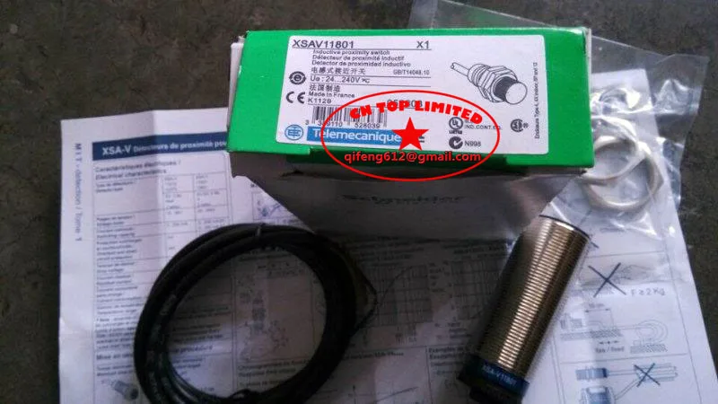 

XSAV11801 XSA-V11801 Applied Proximity Switch Rotating speed monitor original New