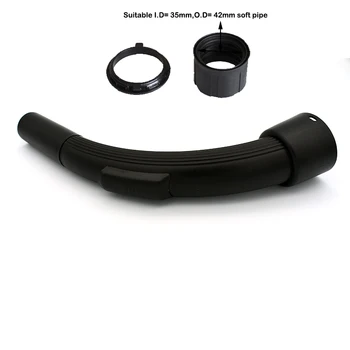 

35mm Hose handle Adapter Holding pipe Bend Tube Nozzle for philips for karcher for PowerSmith for Bissell Vacuum cleaner Part